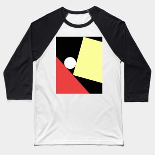 Cubist Minimalism Baseball T-Shirt